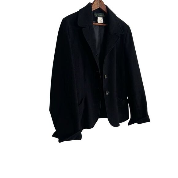 Harve Benard By Benard Holtzman Single Breasted Wool Cashmere Blazer Coat Jacket - Picture 2 of 5